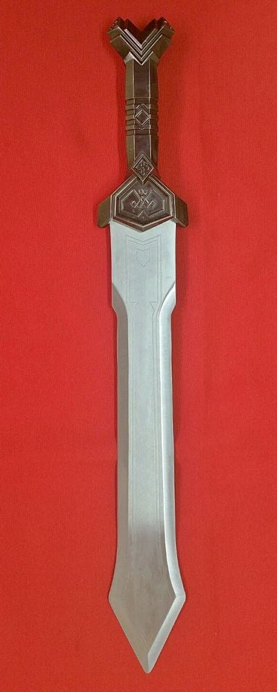 Espada de Thorin Escudo de Roble de El Hobbit de acero inoxidable. Vendida por Espadas y más