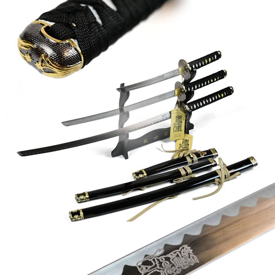 SET DE ESPADA "KILL BILL" HATTORI HANZO 14304 - Espadas y Más