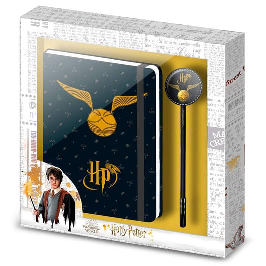 Set diario + boligrafo Wings Harry Potter - Espadas y Más