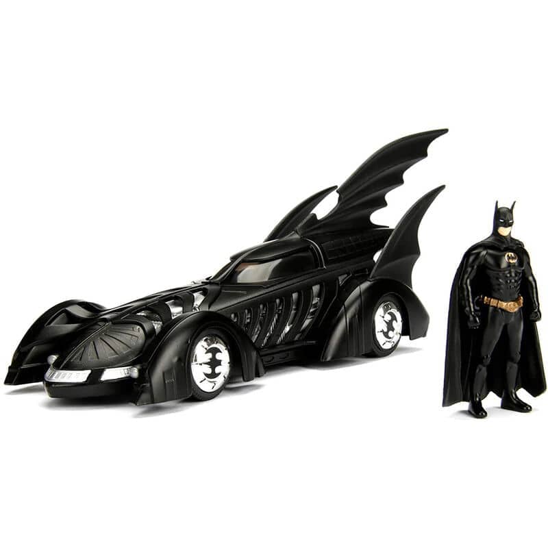 Set figura + coche Batmovil metal Batman Forever DC Comics - Espadas y Más