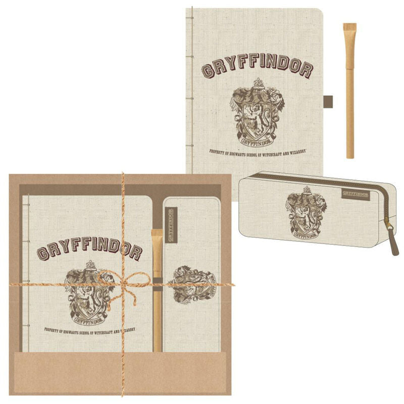 Set papeleria Griffindor Harry Potter - Espadas y Más