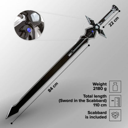 Espada dark repulser funcional de Kirito 41012 - Espadas y Más