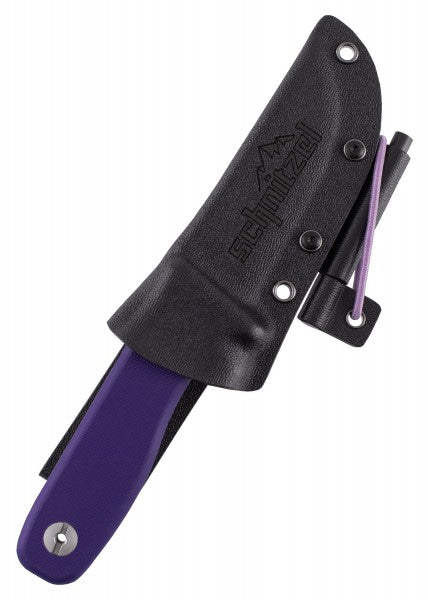 Cuchillo de talla para niños a partir de 10 años, morado SNL-02P - Espadas y Más