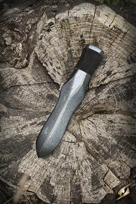 SOFCOMBAT cuchillo arrojadizo w. cuero 24cm 402703 - Espadas y Más