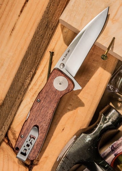 Navaja de bolsillo Twtich XL, Palosanto, SOG-TWI24-CP - Espadas y Más