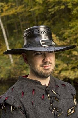 Imagen de SOMBRERO CAZADOR DE BRUJAS 100112 parte de nuestra colección en Espadas y más, sitio oficial.