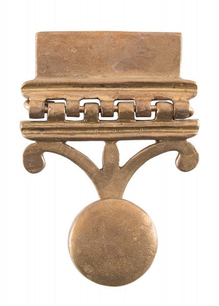 Soporte de pugio para cinturón romano, patrón Vindonissa, latón, par 1616757100 - Espadas y Más