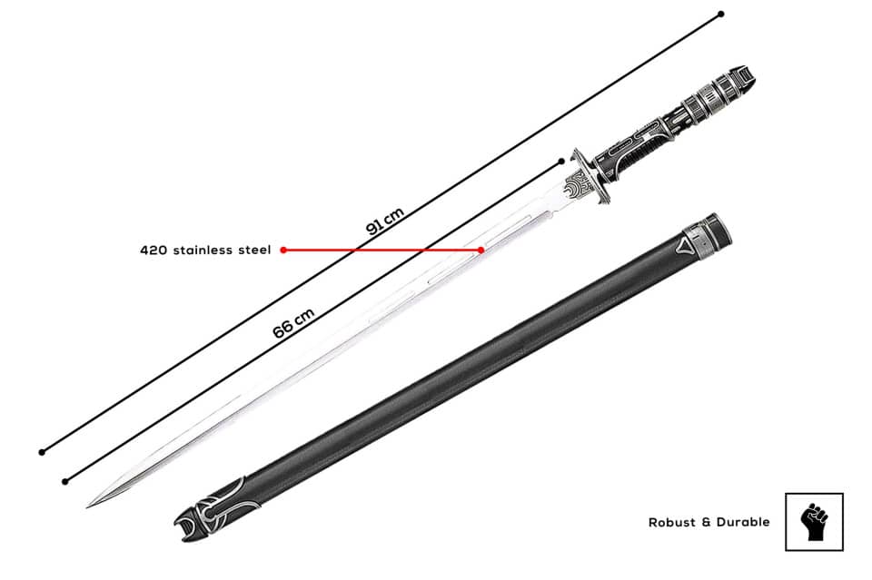 SAMURÁI 3000 NINJA 14345 - Espadas y Más