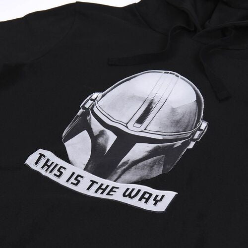 Sudadera capucha The Mandalorian Star Wars adulto