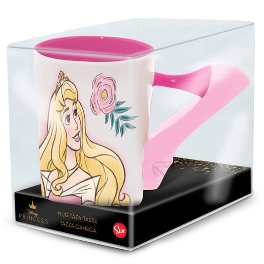 Taza 3D Zapato Aurora Disney - Espadas y Más