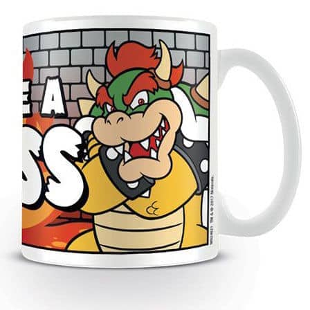 Taza Boss Super Mario Nintendo 315ml - Espadas y Más