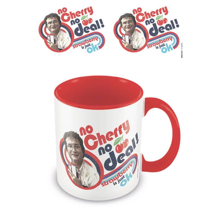 Taza No Cherry No Deal Stranger Things - Espadas y Más