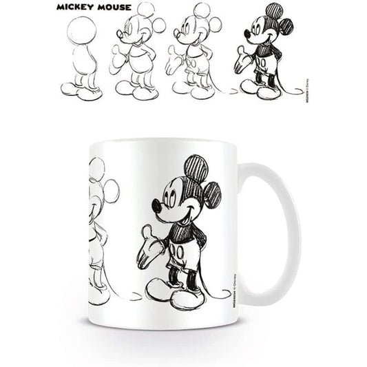Taza Sketch Process Mickey Mouse Disney - Espadas y Más