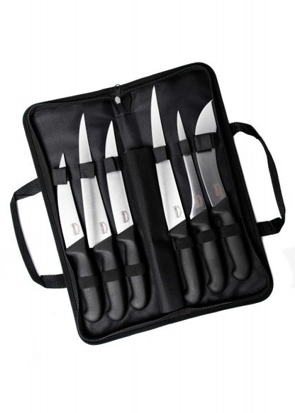 Samura Butcher juego de cuchillos de 6 piezas con bolsa TCSBU-0260 - Espadas y Más