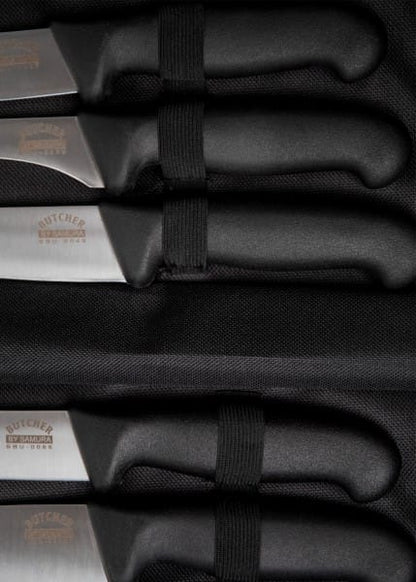 Samura Butcher juego de cuchillos de 6 piezas con bolsa TCSBU-0260 - Espadas y Más
