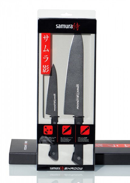 Juego de cuchillos Samura Shadow de 2 piezas TCSH-0210 - Espadas y Más