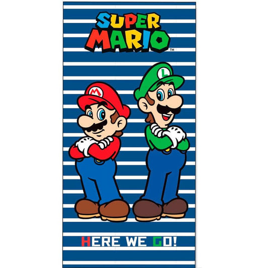 Toalla Mario Kart Super Mario Bros Nintendo algodon - Espadas y Más