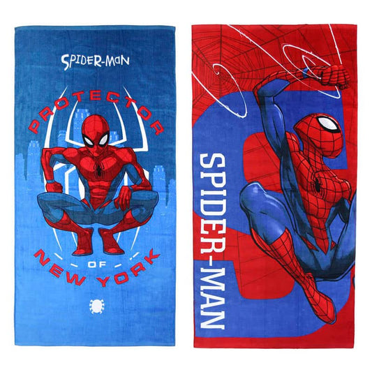 Toalla Spiderman Marvel algodon surtido - Espadas y Más