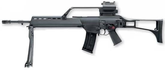 U2.5746X Subfusil asalto H&K G36 Sniper EBB 140 Disp electrica - 6 mm - Espadas y Más