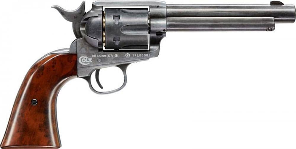 U5.8307 Revolver Colt Peacemaker Antique Finish Single Action Army Co2 - Espadas y Más