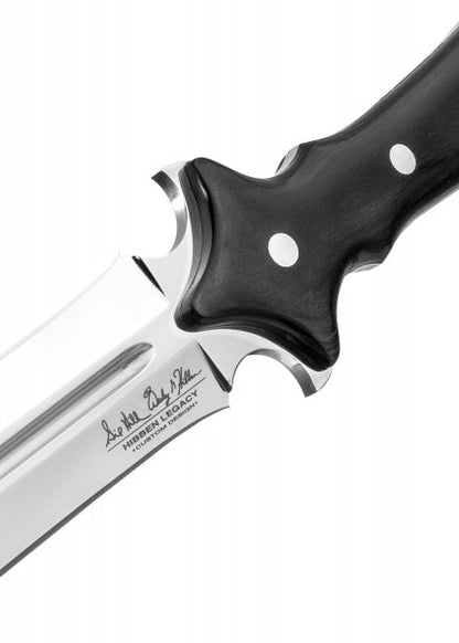 Cuchillo para botas Gil Hibben Legacy con funda de cuero UC-GH5059 - Espadas y Más