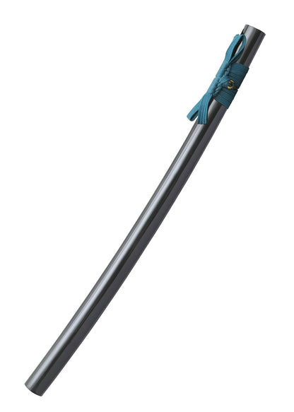 Katana Maestra Shikoto Verde Azulada Longquan forjada con martillo. Katana maestra. Katana forjada con martillo. Katana japonesa. Katana samurai. Espadas Y Más