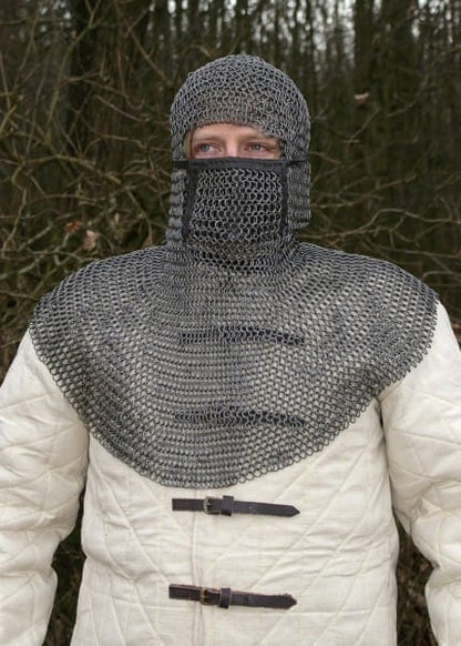 Imagen de Capucha de cadena con mascarilla cuadrada, ID8mm ULFBERTH ULF-BTW-CSV parte de nuestra colección en Espadas y más, sitio oficial.
