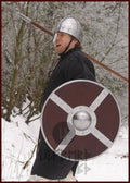 ULF-CL-05N Gambeson largo, color natural - Espadas y Más