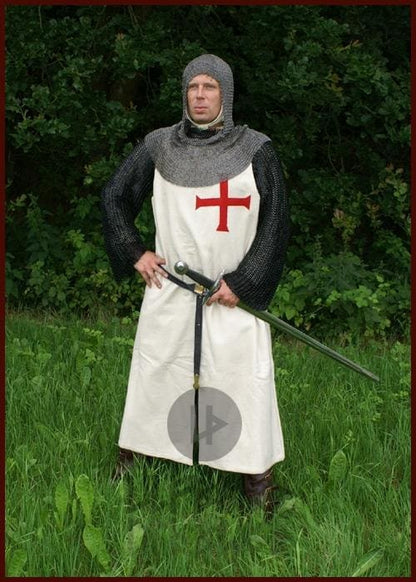 ULF-CL-12W Tabardo de los templarios - Espadas y Más