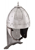 ULF-HM-20 Casco con mejilla y pectoral, acero de 2 mm - Espadas y Más
