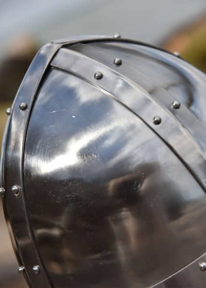 ULF-HM-25 Casco vikingo, normando nasal Spanghelm 2 mm - Espadas y Más