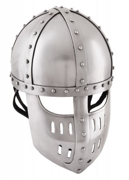 ULF-HM-33 Casco medieval Spanghelm con máscara - Espadas y Más