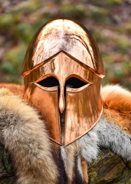 ULF-HM-54-M Casco Corintio A Bronce - Espadas y Más