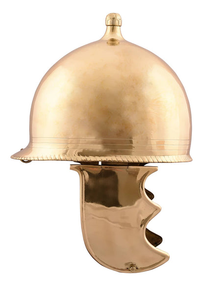 ULF-HM-55-M Casco romano Montefortino latón - Espadas y Más