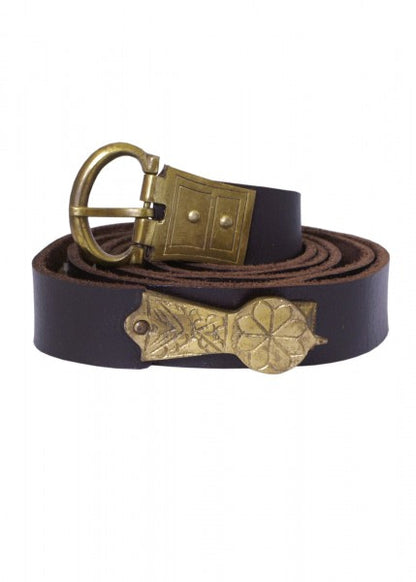 ULF-LP-10 Cinturón largo medieval con tachuelas decorativas - Espadas y Más