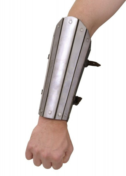ULF-PA-10 Protector de antebrazos o brazal de tiras de acero - Espadas y Más