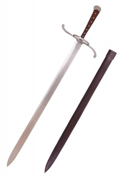 ULF-SW-02R Cuchillo largo con funda de cuero, versión regular - Espadas y Más