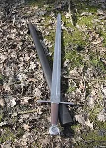 Espada medieval de una mano con vaina, apta para combate de exhibición, ULF-SW-05B - Espadas y Más