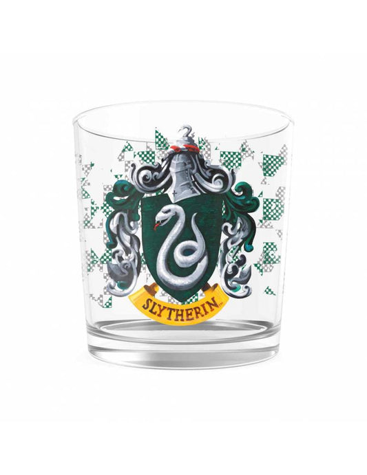 Vaso cristal Logo Slytherin Harry Potter - Espadas y Más