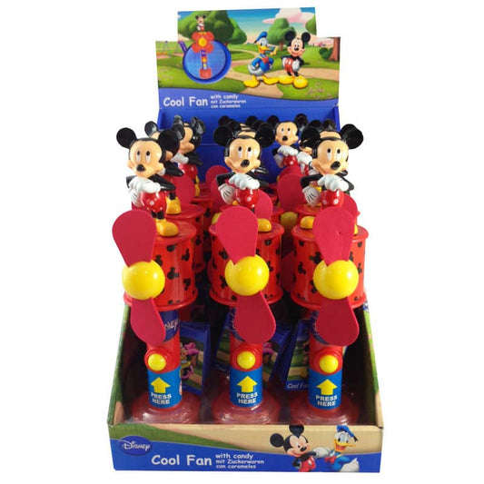 Ventilador figura caramelos Mickey Disney surtido - Espadas y Más