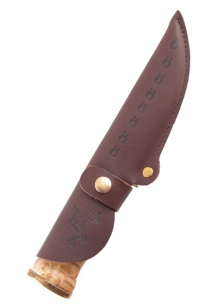 Cuchillo de caza Karhuleuku, sormisuojalla, Wood Jewel  WJ-23KLSS - Espadas y Más