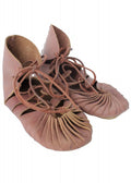 Zapatos de cuero con cintura vikinga, marrón IF-10122029 - Espadas y Más